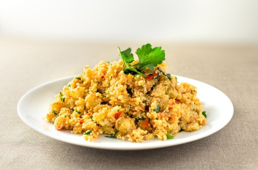 Chickpea cous cous salad